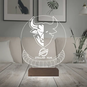 Crypto Stellar Xlm Coin Kripto Finans 3D Lamba - Masa Gece Lambası Crypto Stellar Xlm Coin Kripto Finans 3D Lamba - Masa Gece Lambası